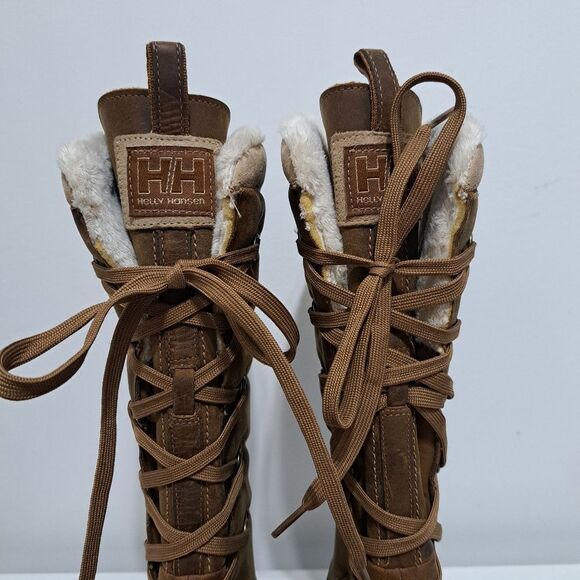 Helly Hansen Waterproof SKULD 3 Lace Up Lined Winter Boots Cornstalk/Slate Sz 6 - Picture 8 of 17